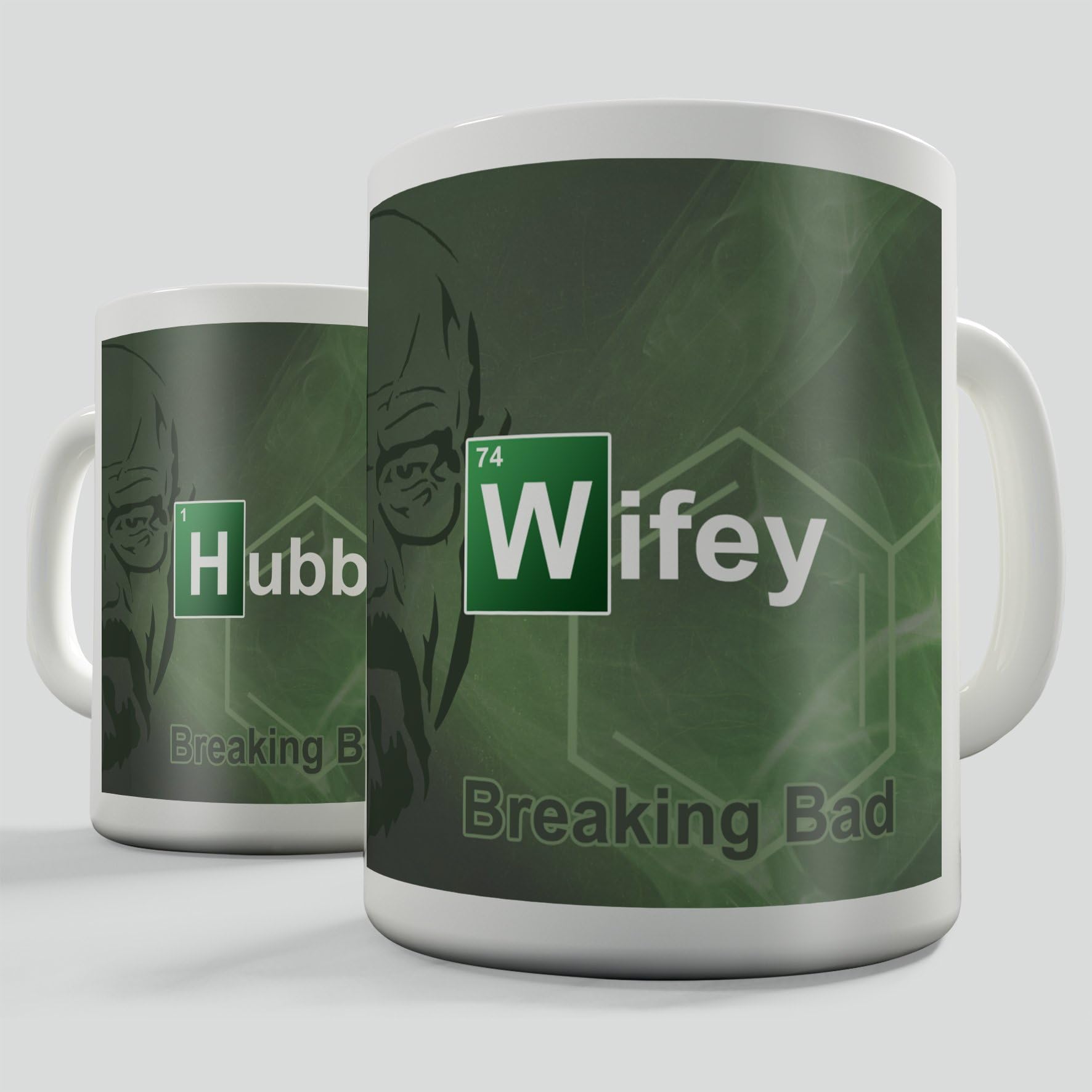 Breaking Bad "Hubby & Wifey" Mugs