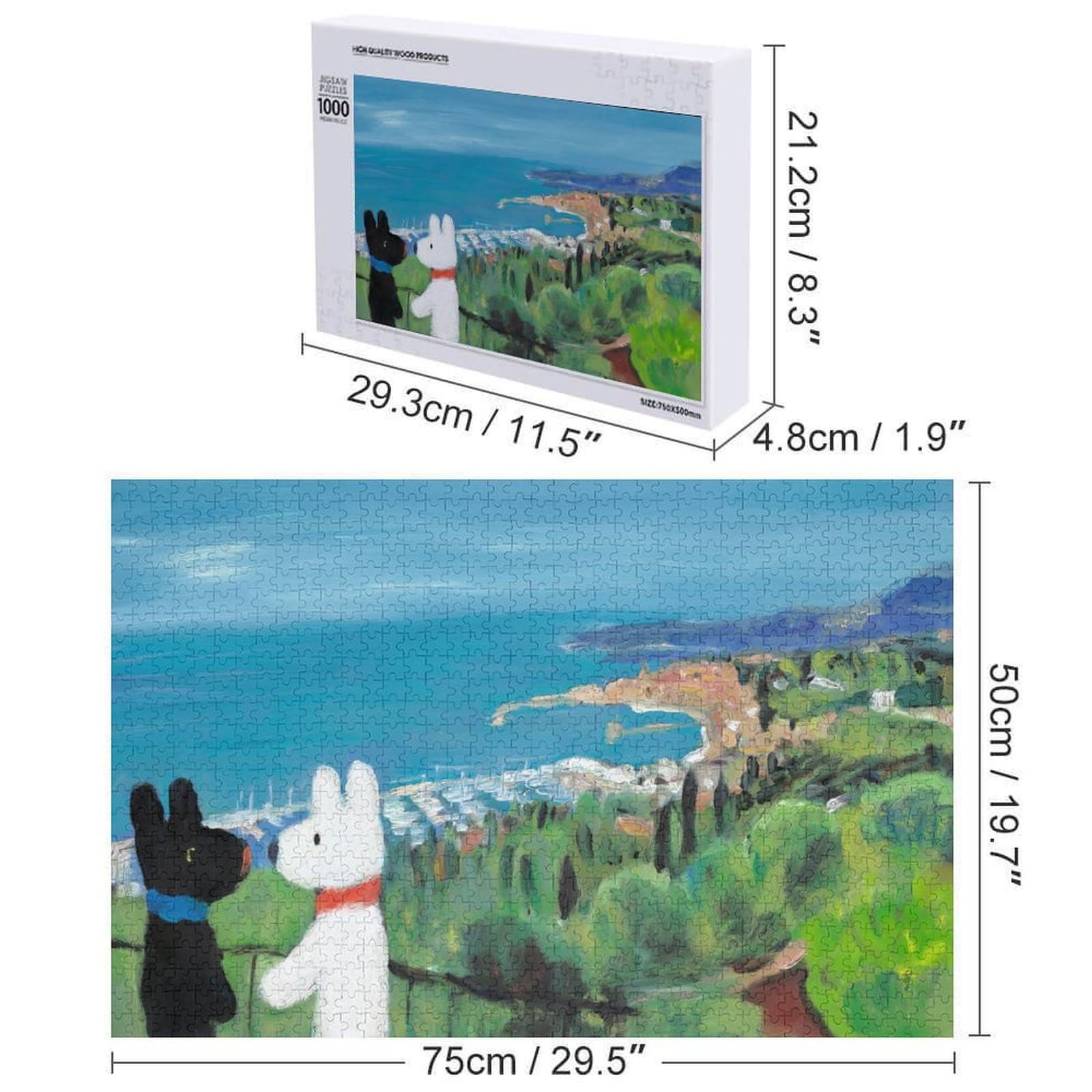 リサとガスパール ジグソーパズル　1000 Amazon | リサとガスパール ジグソーパズル 1000ピース パズル