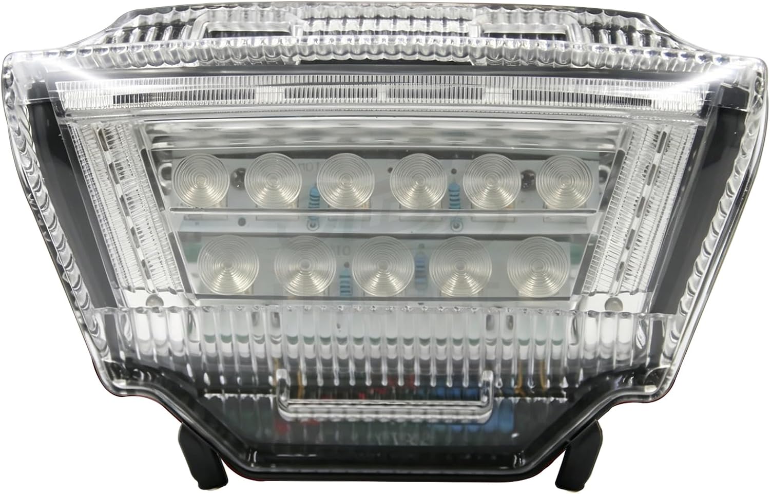 Taillight - Integrated LED Tail Brake Turn Signal Light Compatible with Kawasaki Ninja ZX10R ZX-10R 2011-2015 (Smoke)