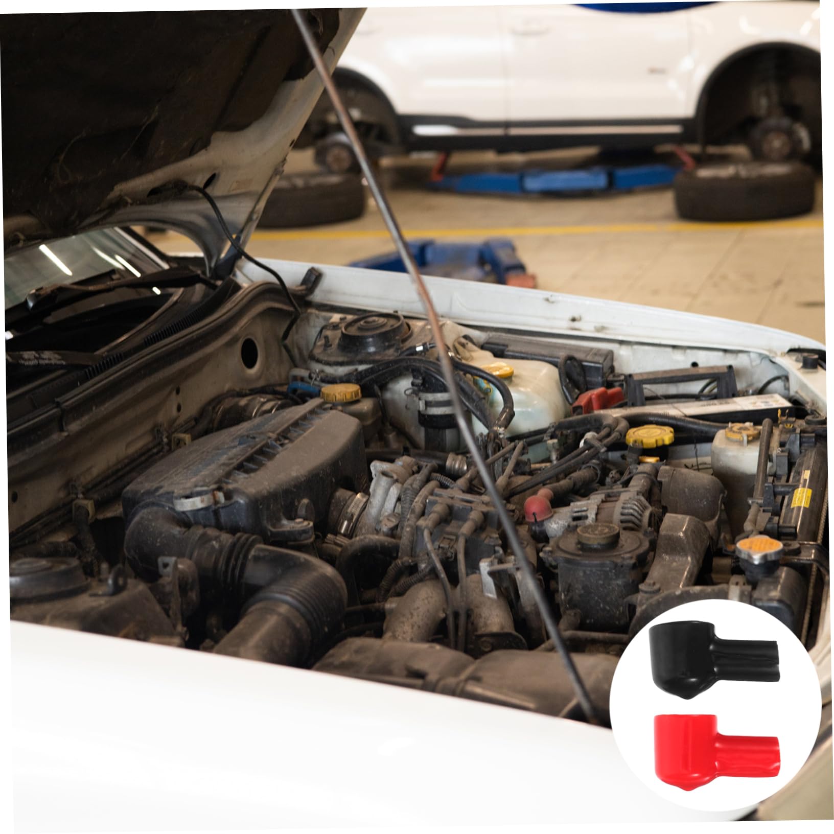 OUNONA 80stücke Batteriepolschutzabdeckungen Isolierung Für Autobatterien Hochtemperaturbeständig Schützt Vor Kurzschlüssen Rote Und Schwarze Abdeckungen