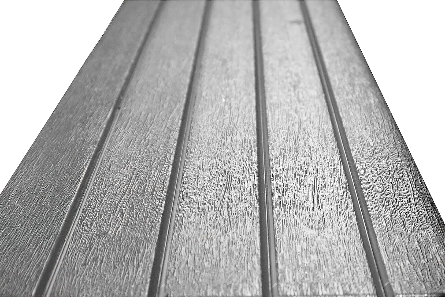 Bench, Deep Grey Top with Black Sides, 2 Pack - Proudly Made in The USA, Click and Lock Hardware-Free Assembly, Durable and Stylish Outdoor Seating