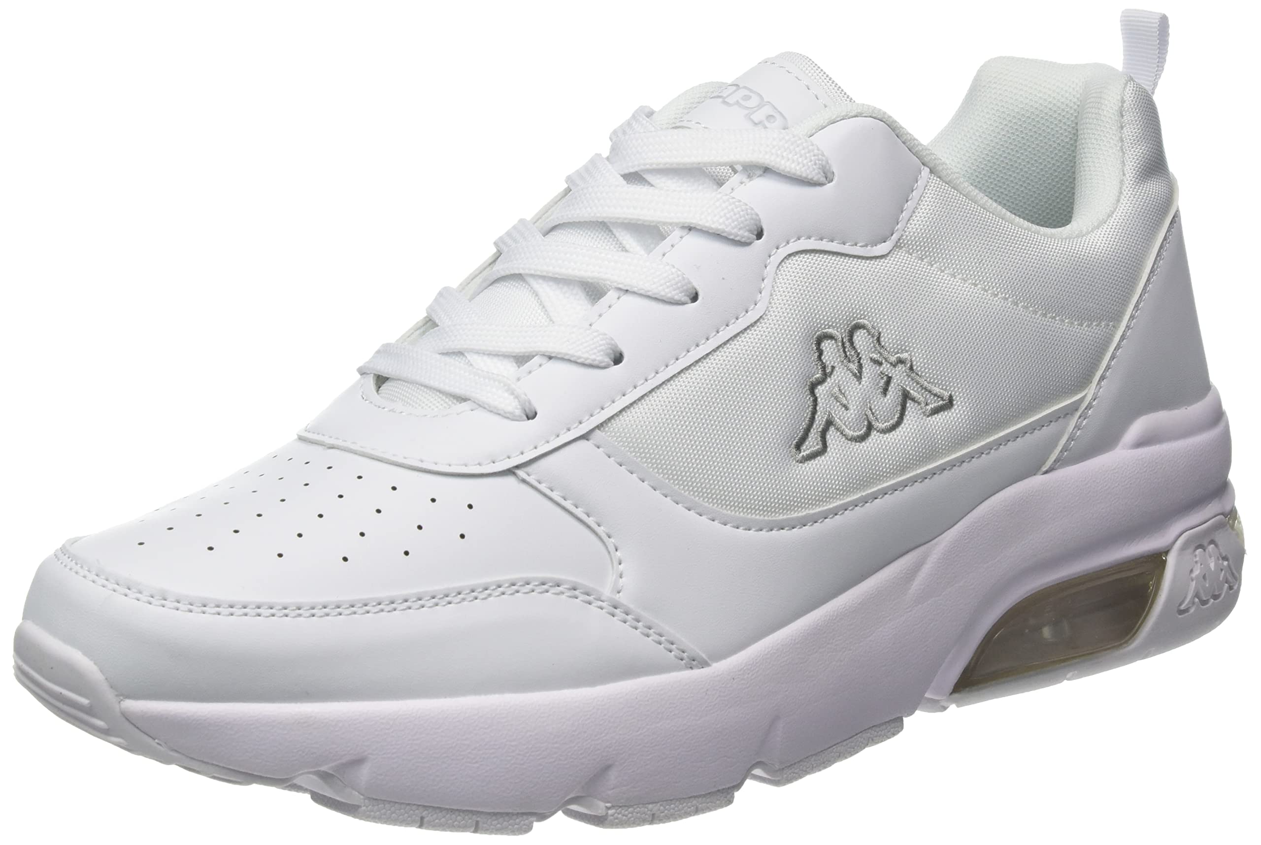 Kappa Unisex's Karlo Oc Sneaker, White L Grey, 10 UK