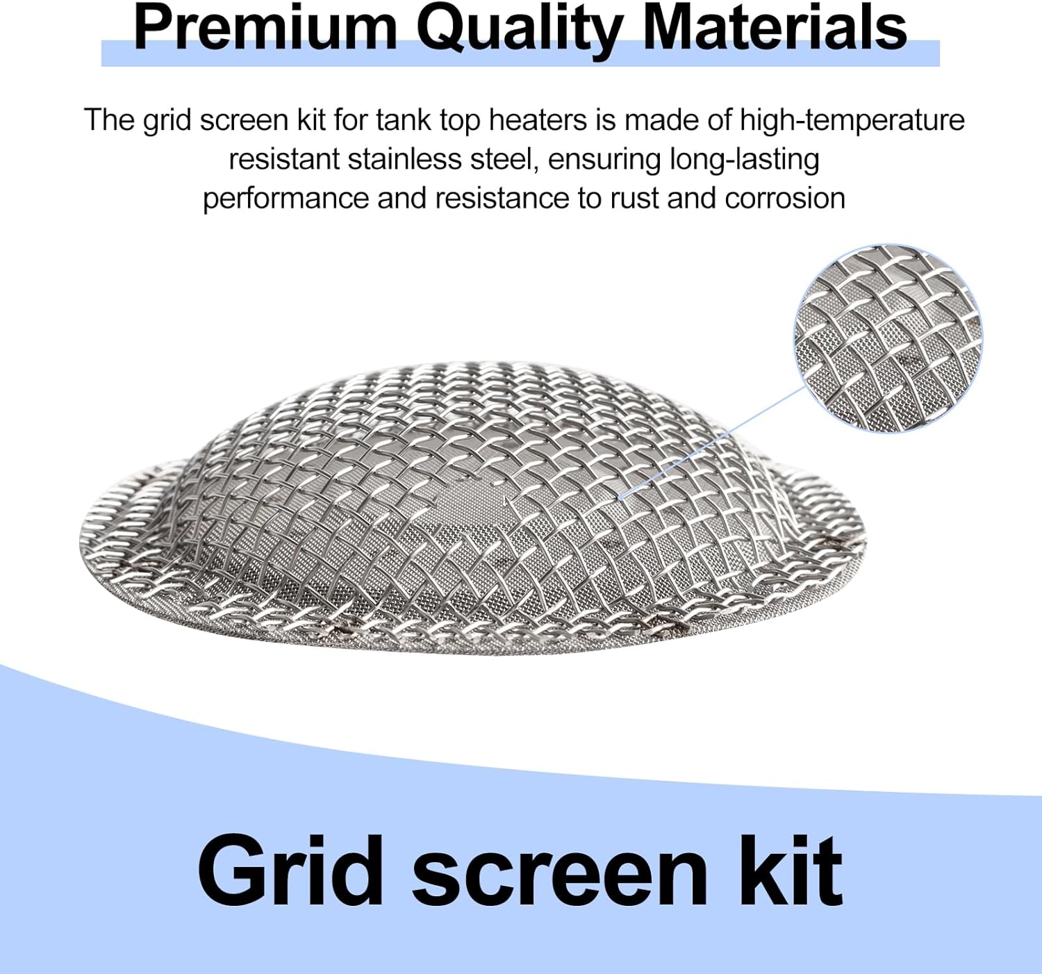 F273164 Grid Screen Kit for Tank Top Heaters - Compatible with Mr Heater Models MH12 MH12C MH12T MH12CS MH12TS MH24T MH24TS MH42T for Mr Heater Replacement Parts, Propane Top Heater Grid Screen Kit