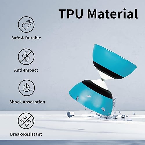 Miniatura 3 de SUNDIA Serie EVO - Diábolo profesional de eje fijo para trucos especiales y control preciso, alto rendimiento para todos los trucos y niveles -