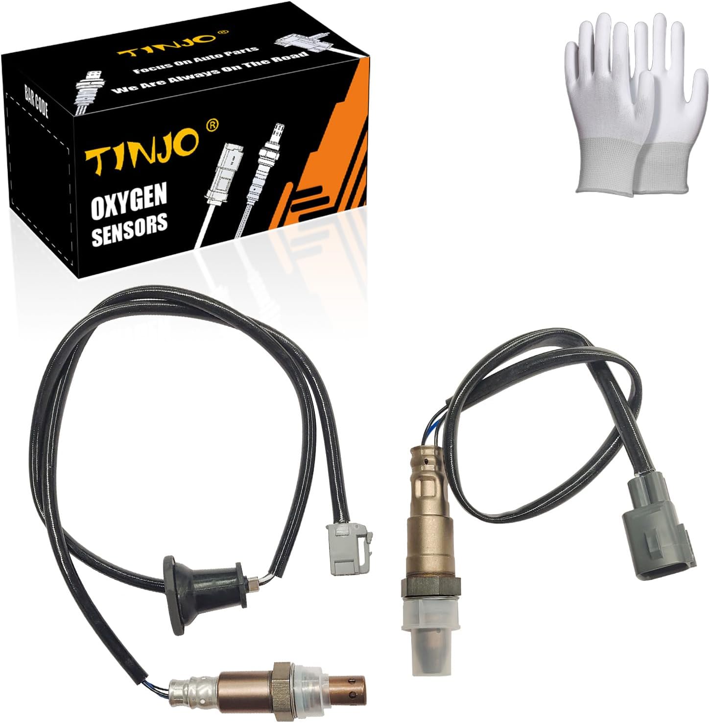 O2 Oxygen Sensor Upstream & Downstream Compatible with Toyota Corolla 2011-2013 1.8L L4 North American Built, Oxygen O2 Sensor for Toyota Matrix 2011-2014 1.8L L4 Replace OE# 2344305 2349112