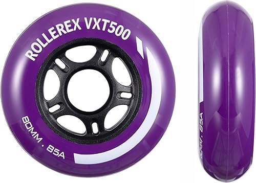 Miniatura 12 de Rollerex VXT500 RipStik/Ruedas de patinaje en línea (paquete de 2 con rodamientos, espaciadores y arandelas)