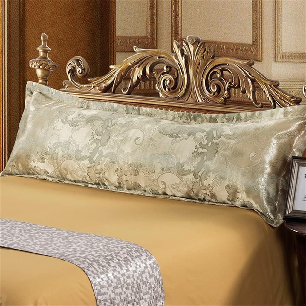 Long Pillows Case European Retro Satin Pillowcase Long Couple's Wedding Pillow Cover