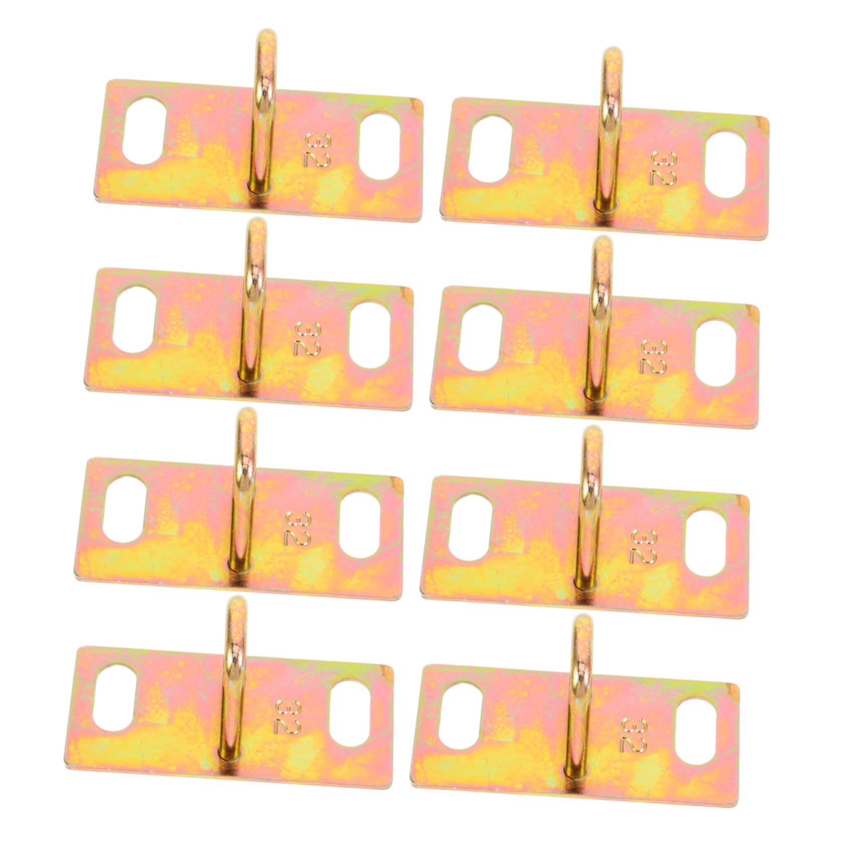 DECHOUS 8pcs Replacement Electric Motorcycle Seat Lock: Metal Hook Buckle for Scooters & Motorbikes Easy Install Secure Protection Alloy Construction - Motorcycle Part