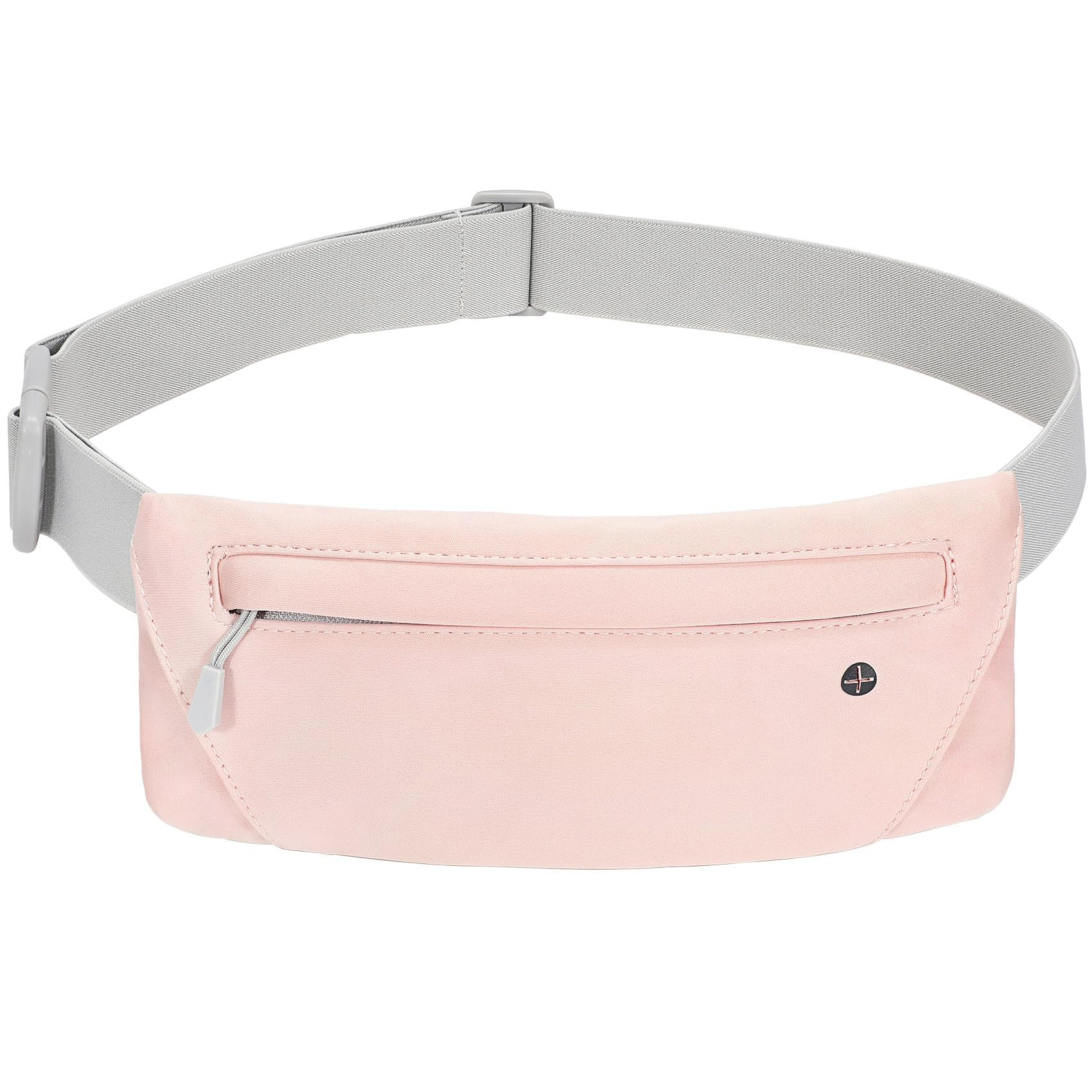 WHIPPY Running Belt for Phone Bag Running Gifts for Women Fanny Pack for Men Elastic Runners Money Belt Phone Holder Hiking Waist Pack, Pink — image 1