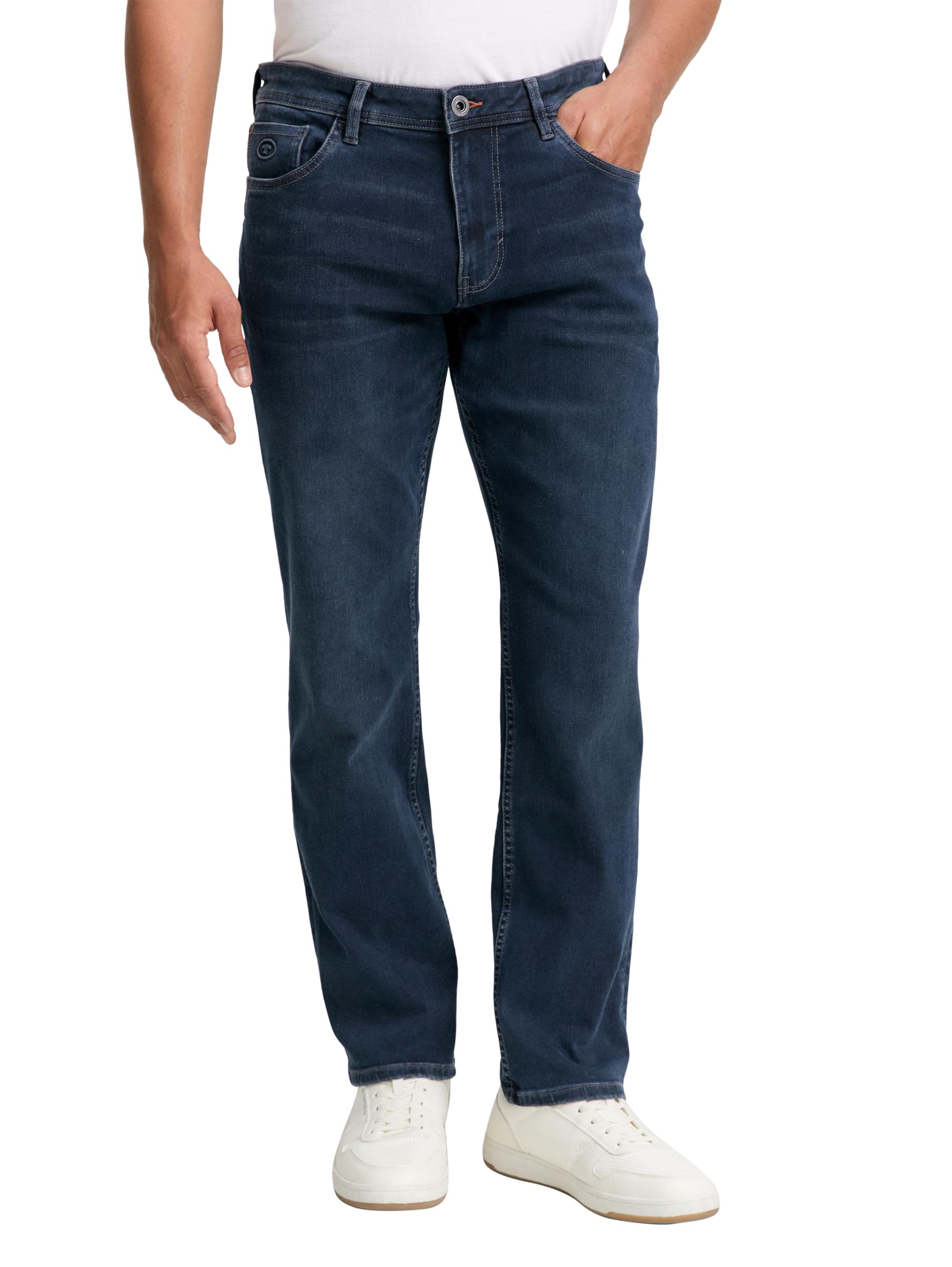 TOM TAILOR Herren TTMARVIN Straight Jeans mit Superstretch