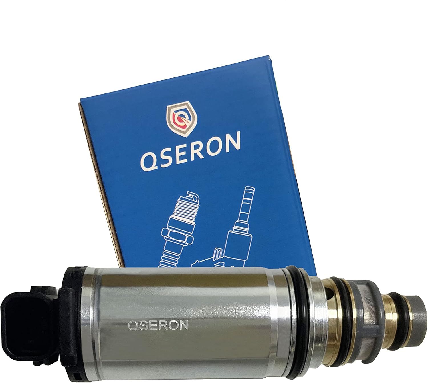 QSERON AC Compressor Control Solenoid Valve for Nissan