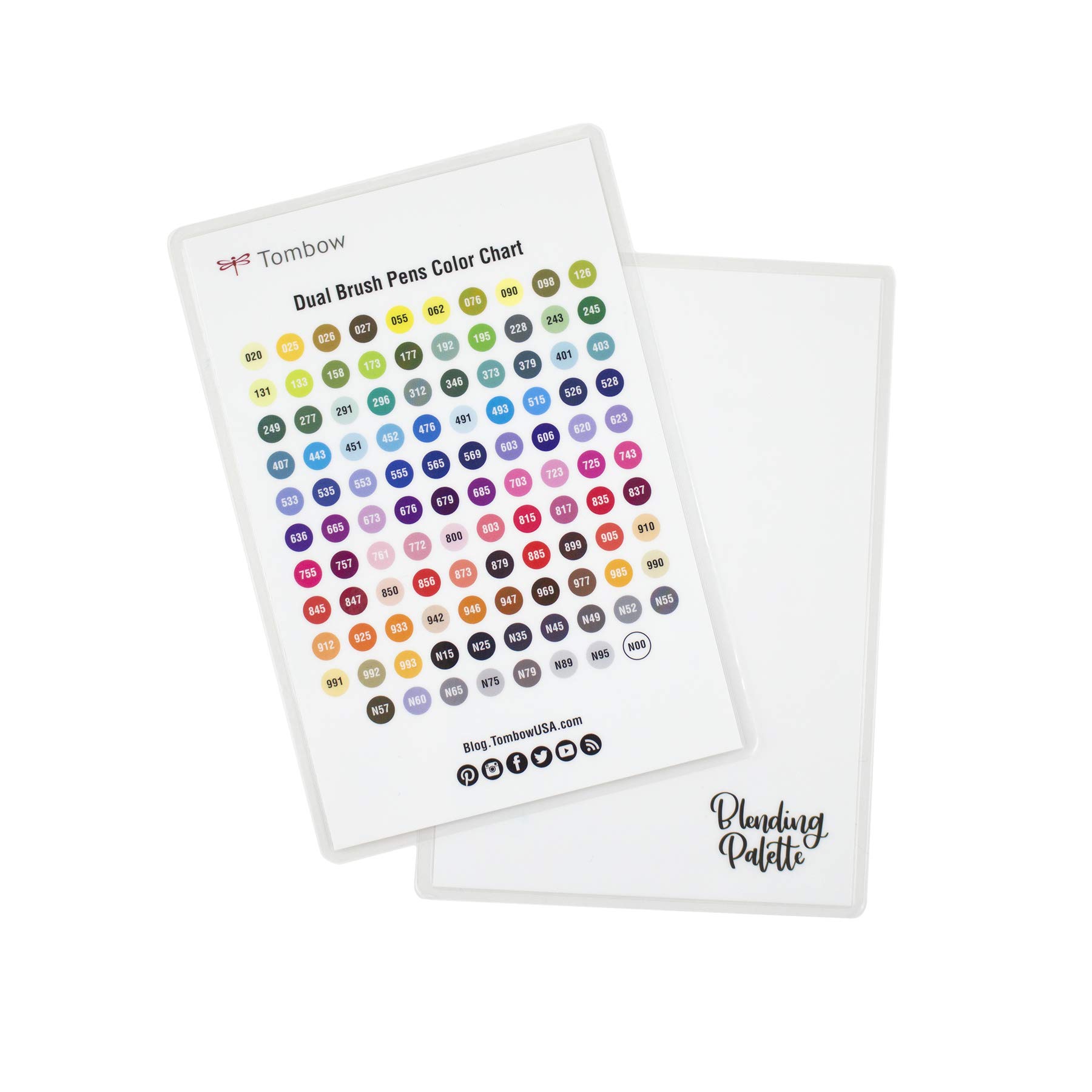 Amazon.com : Tombow Blending Kit. Includes Blending Palette, Colorless  Blender, Spray Mister, and Blending Guide : Art Paint Sponges : Arts,  Crafts & Sewing