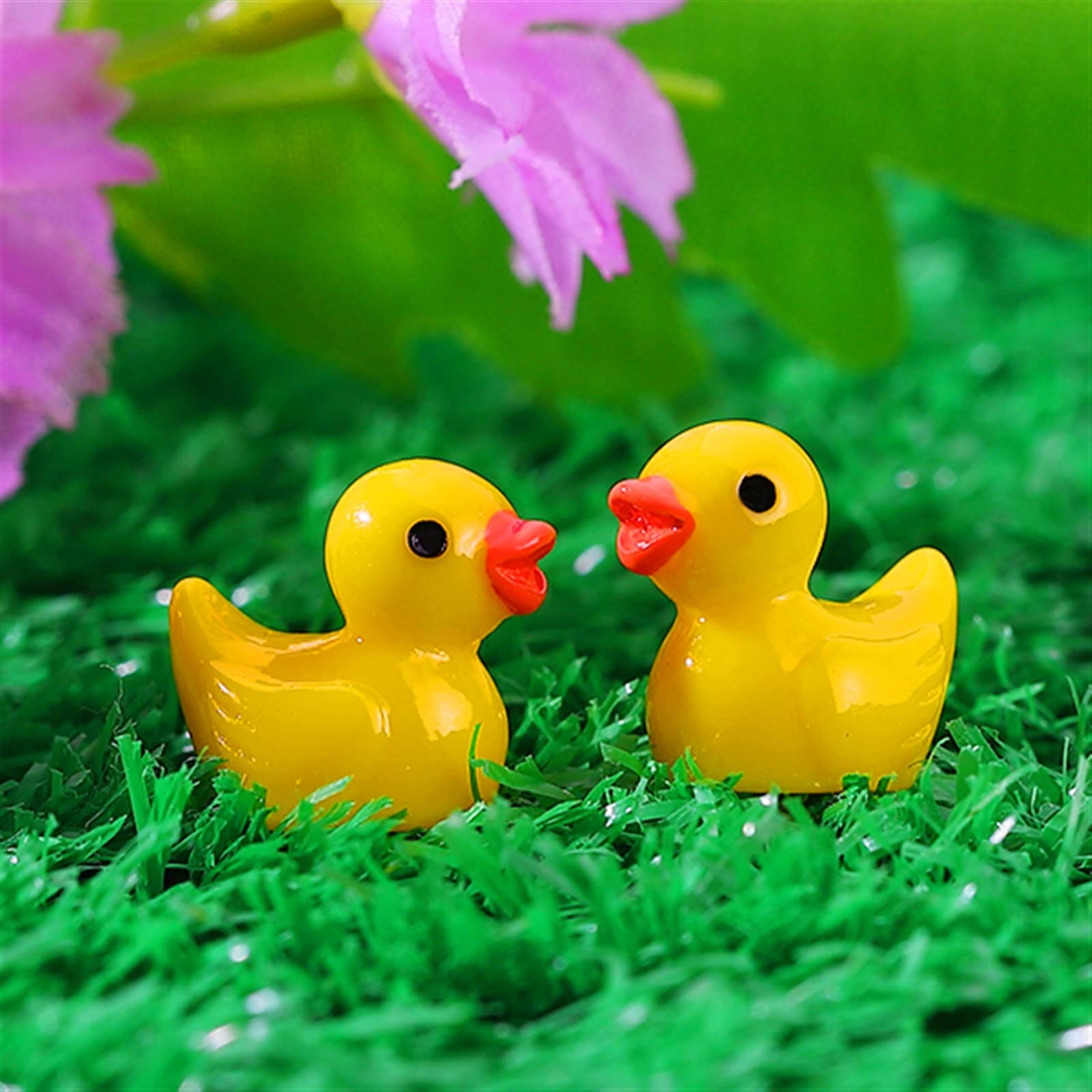 200 Pcs Mini Papere Anatre Piccole Figurine Piccoli Animali - Foto 3