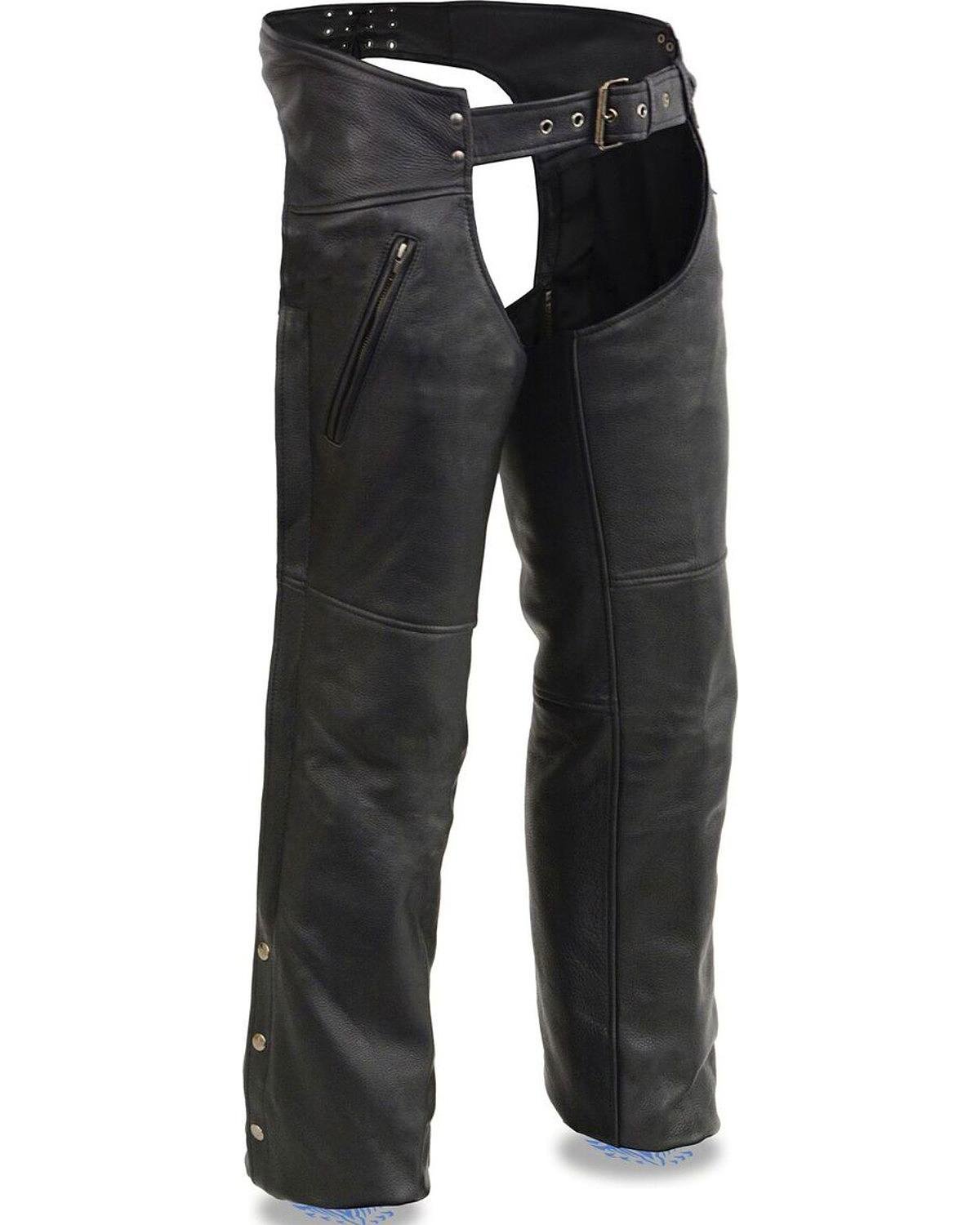 Milwaukee Leather Men's Cool Tec Chaps - Stay 30 Degrees Cooler (2X-Large)