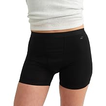 saalt Leakproof Teen Sport Shorts Period Underwear - Soft-Stretch, High-Rise, Machine Washable