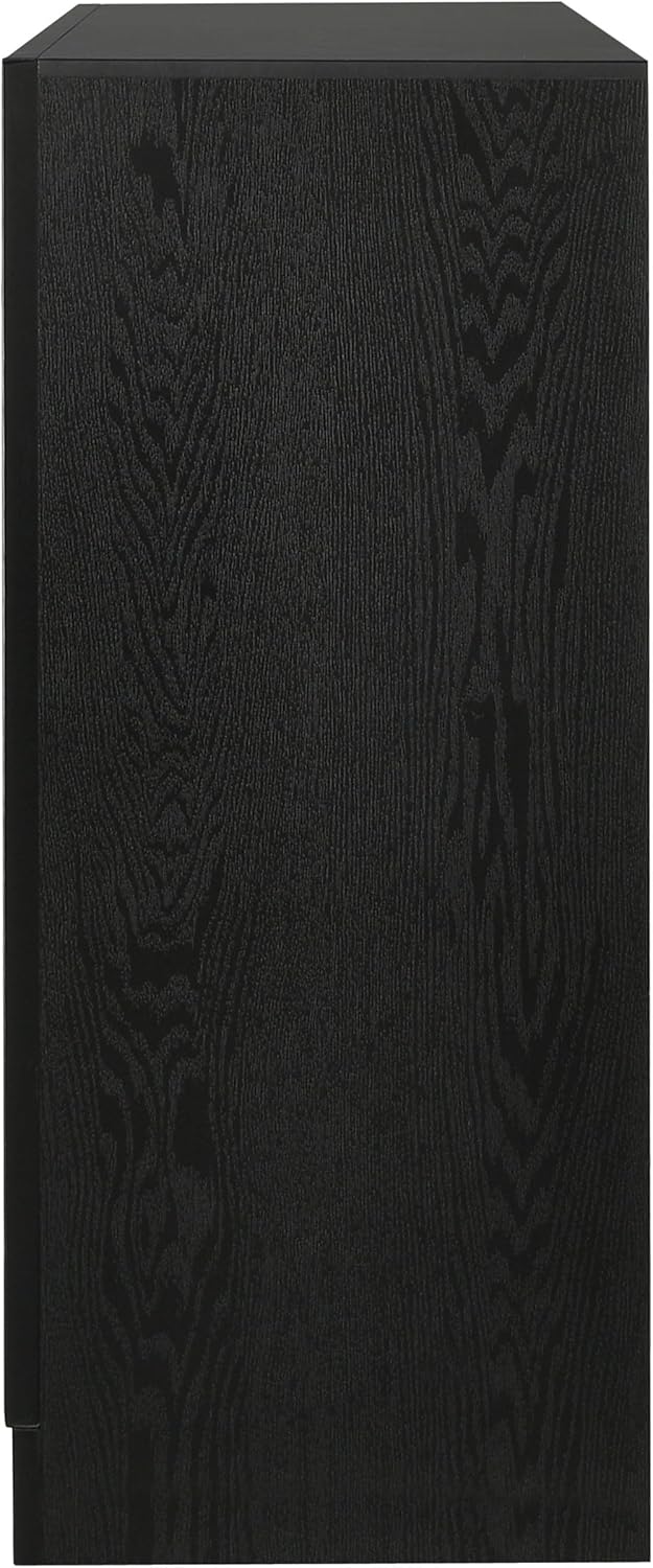 Coaster Home Furnishings Miranda Contemporary 63-inch 9-Drawer Bedroom Dresser Clothing Storage Cabinet Wide Chest of Drawers Organizer Unit Black 206363