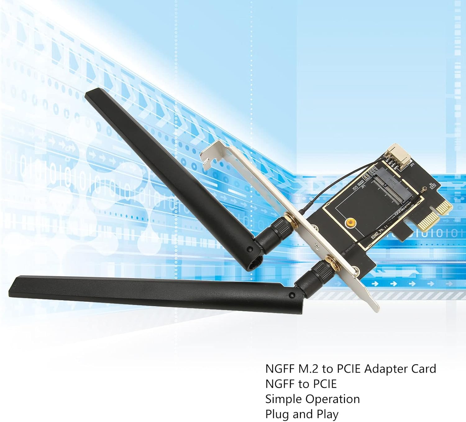 Placa adaptador de rede WiFi NGFF M.2: Review após 7 dias de uso