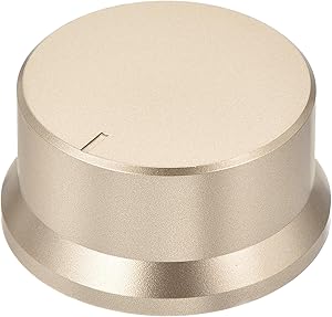 Amazon.co.jp_ uxcell ロータリーポテンショメータノブ 6mm穴径 プラムブロッサムシャフト スケール付き 0.9_ H x 1.8_ 直径 プラスチック電子制御キャップ ボリュームコントロール用 _ 産業・研究開発用品