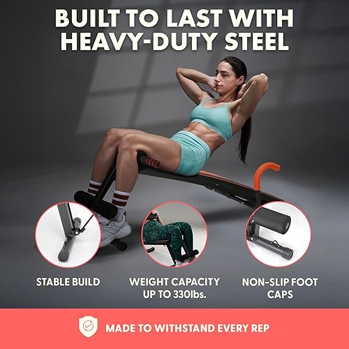 Miniatura 10 de SQUATZ Adjustable Bench for Home Gym - Versatile Weight Bench for Men & Women - Ergonomic Workout Bench for Bench Press & Full Body Exercise