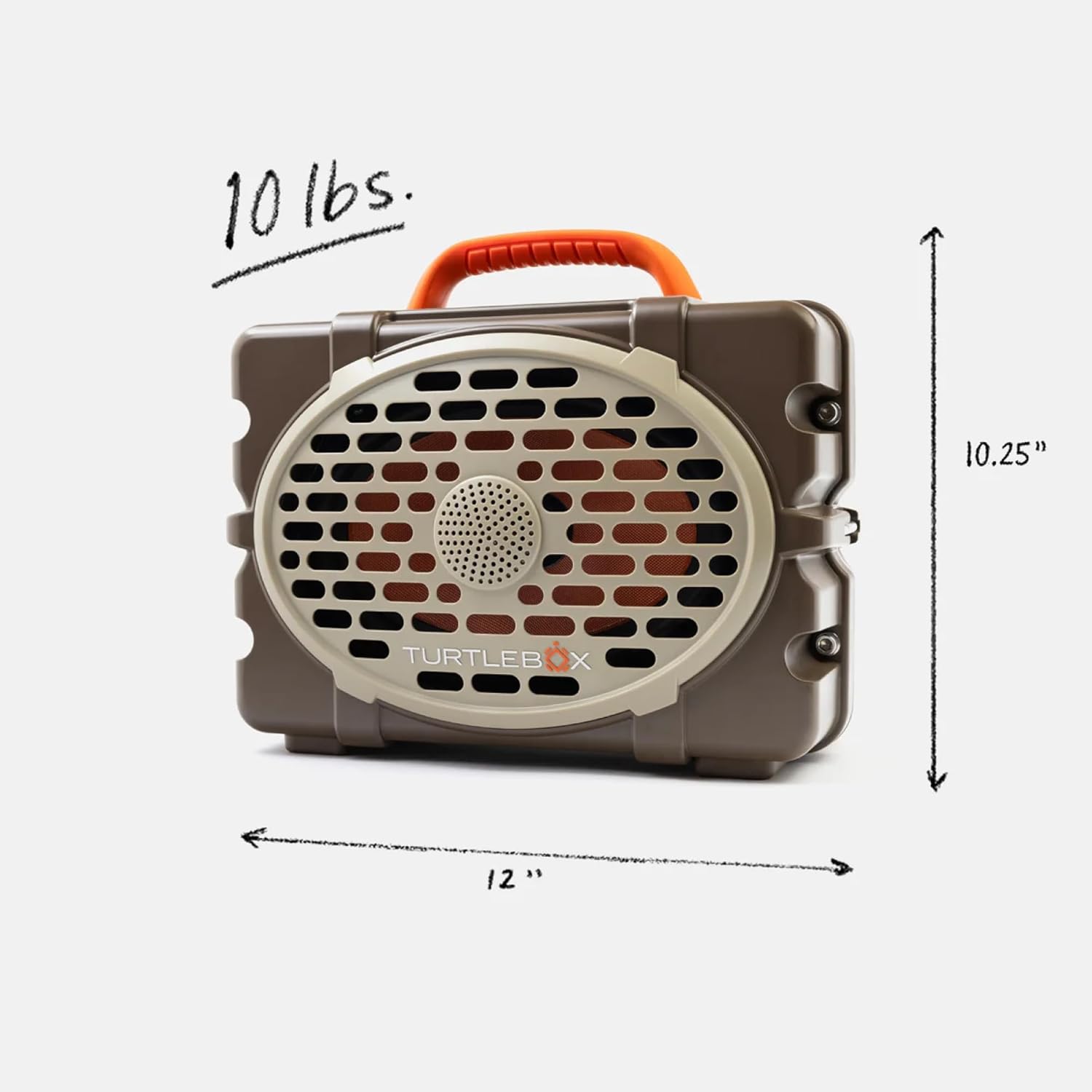 Turtlebox Original Gen 3: Portable Outdoor Bluetooth Speaker – Ultra-Loud (120dB), Waterproof (IP67), Rugged, Impact-Resistant, 3-Day Battery | Party Mode: Unlimited Pairing for Stereo Sound, Delta - Image 2