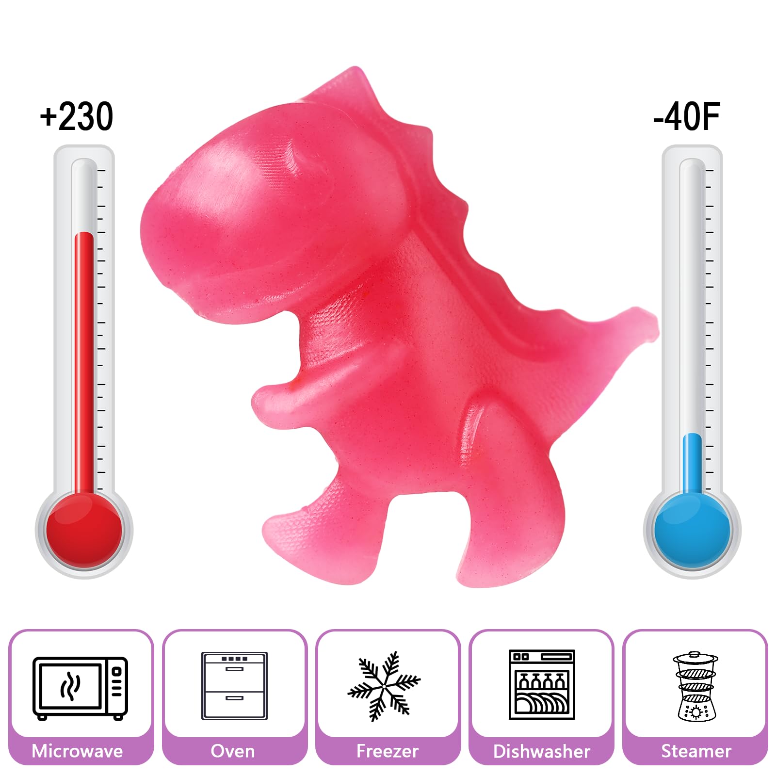 Moules à Bonbons en Silicone Antiadhésif, Moules à Chocolat Réutilisables avec Compte-Gouttes, Spatule, 50 Sachets, Attaches Torsadées