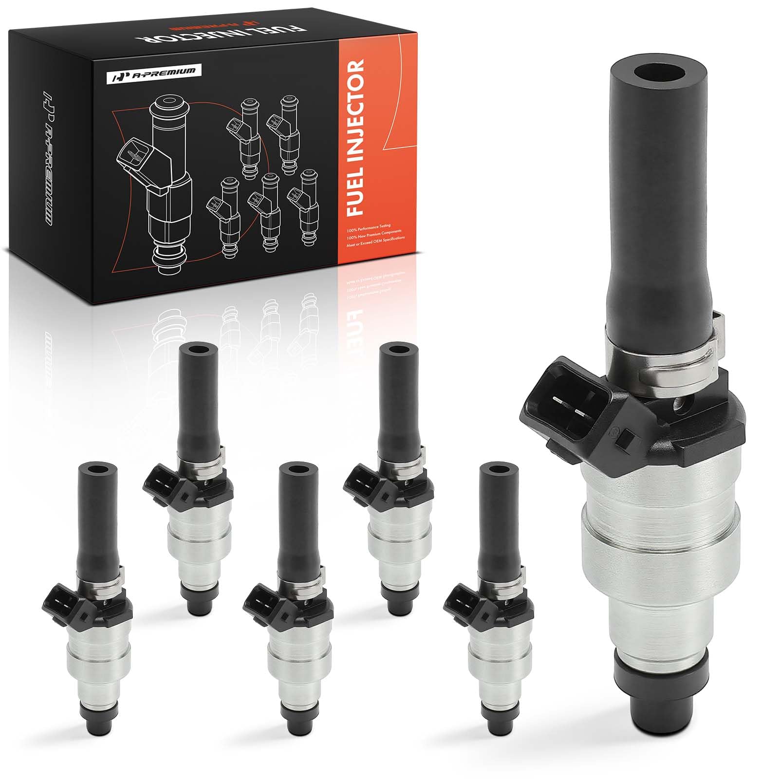 Amazon.com: A-Premium Set of 6 Fuel Injectors Compatible with Alfa