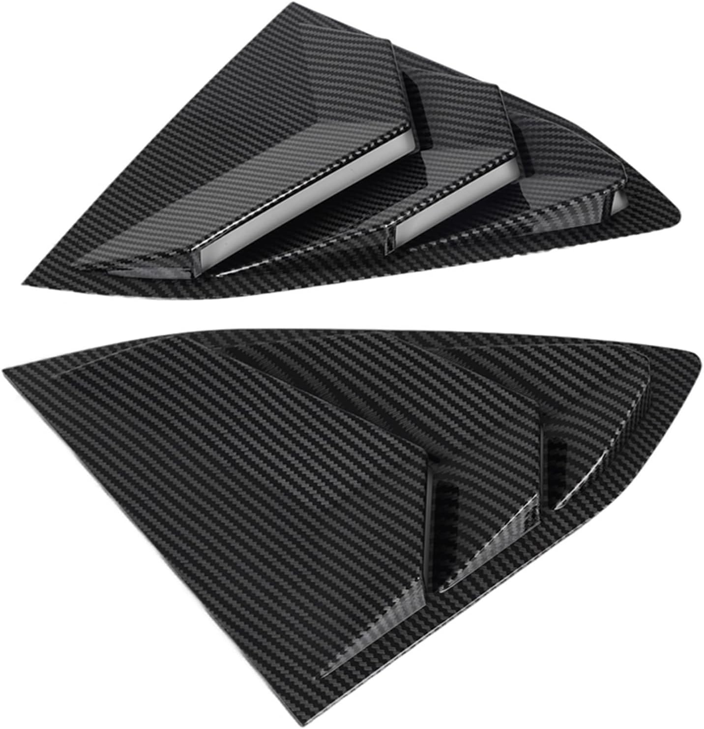 サイドウィンドウルーバー シボレー コルベット C8 クーペ 2020-2024 リアウィンドウシャッターカバートリム ウィンドウル