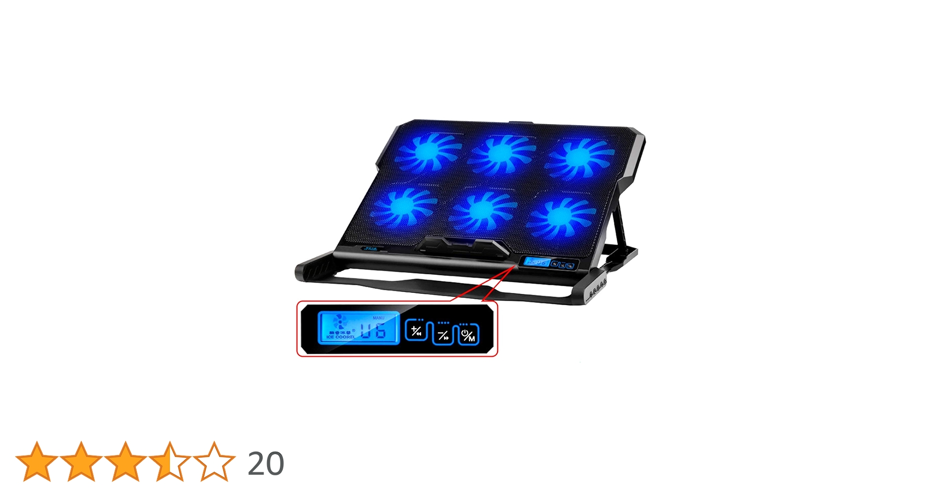 Amazon.co.jp: 15.6インチ冷却パッド ノートパソコン用