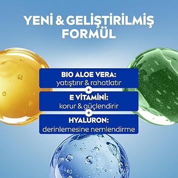 NIVEA SUN Ferahlatıcı Güneş Sonrası Vücut Spreyi 200ml, Nemlendirici, Aloe Vera, Hyaluron