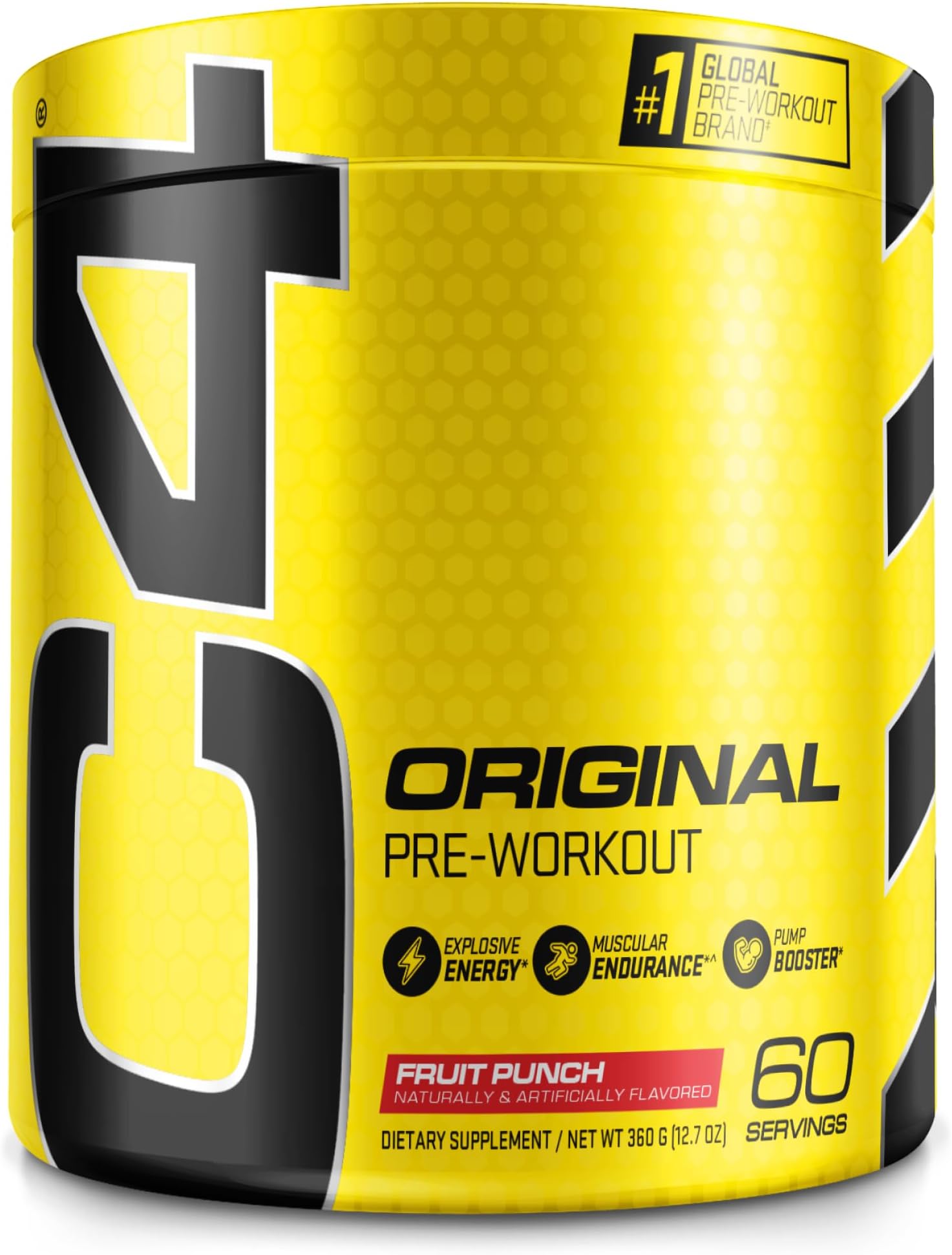 Cellucor C4 Ripped Pre Workout Powder + Fat Burner, Cherry