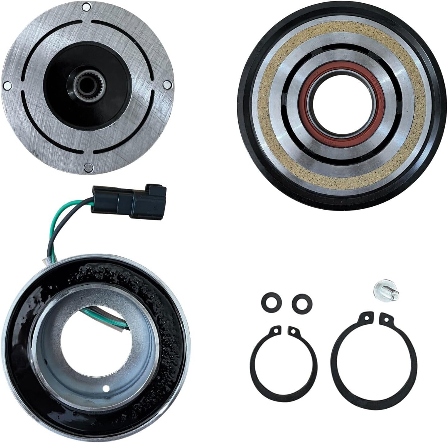 RYC New A/C Compressor Clutch AFH390-CL (Fits Ford F-150 2.7L 2018, 2019, 2020)