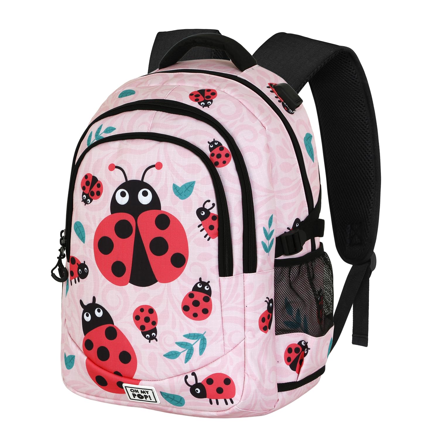 Oh My Pop! Unisex Plus Running Backpack PLUS Running Backpack Ladybug (pack of 1)