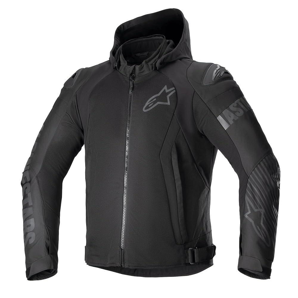 Amazon.com: Alpinestars Zaca Air Jacket S, Black/Black