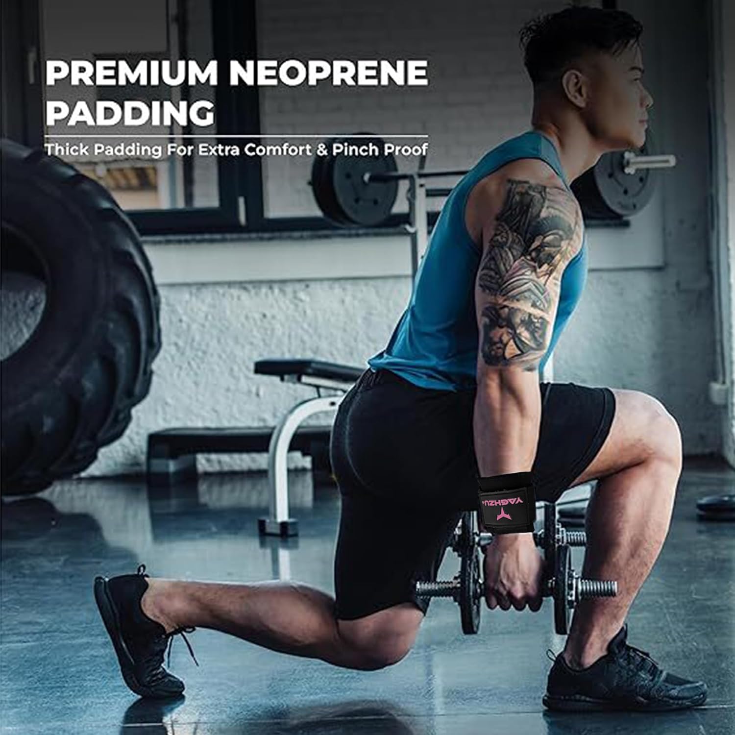 Weight Lifting Hooks, Padded Wrist Straps for Men and Women, Deadlift Straps for Weightlifting and Powerlifting, Weight Lifting Gloves for Pull Ups
