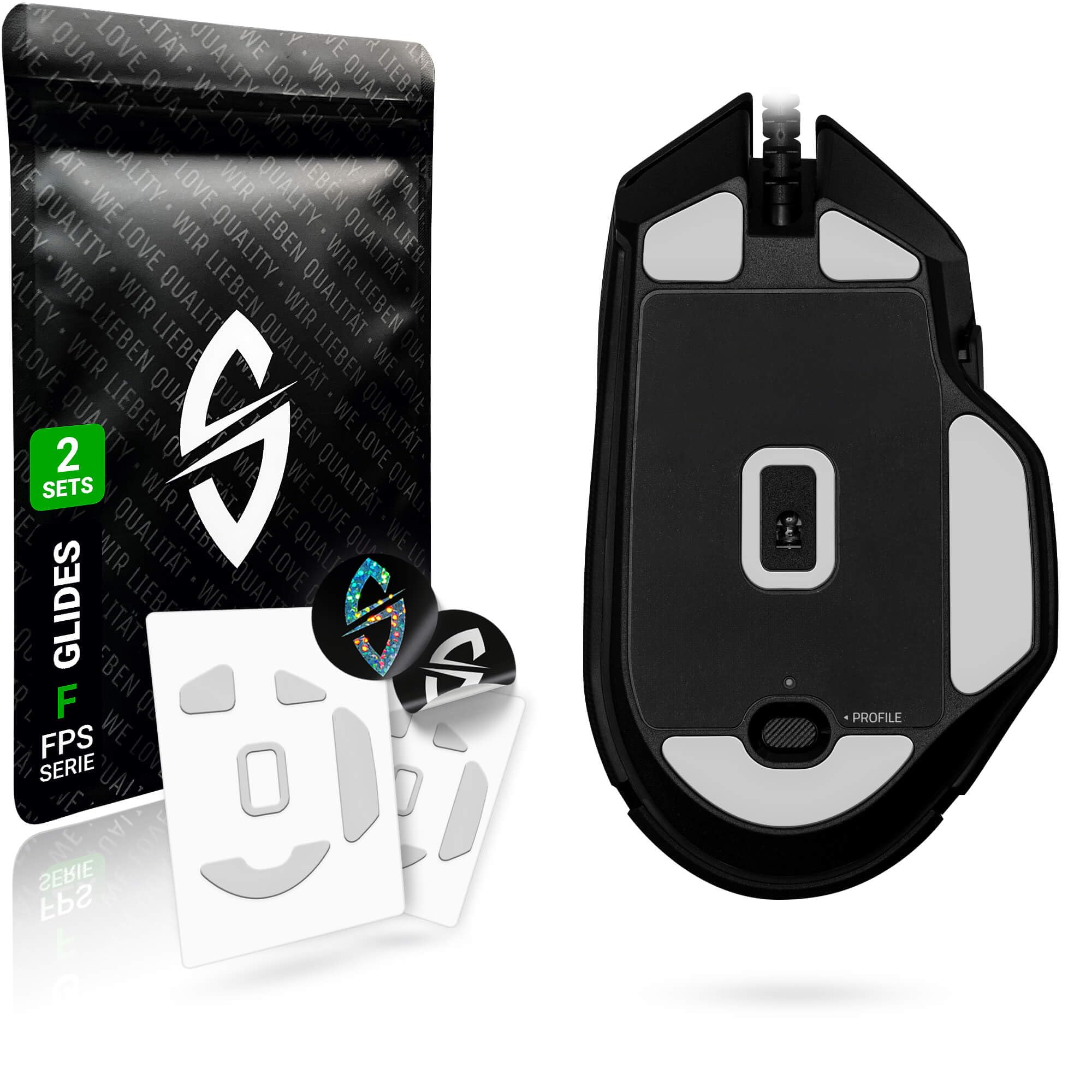 SensoryBoost FPS Skates Für Logitech G PRO X Superlight – Mehr Präzision Beim Zocken