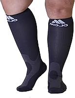Vista 8 de Mojo A601R - Calcetines de compresión médica para mujeres y hombres, 20-30 mmHg, hasta la rodilla para dolor y circulación de venas, A601R