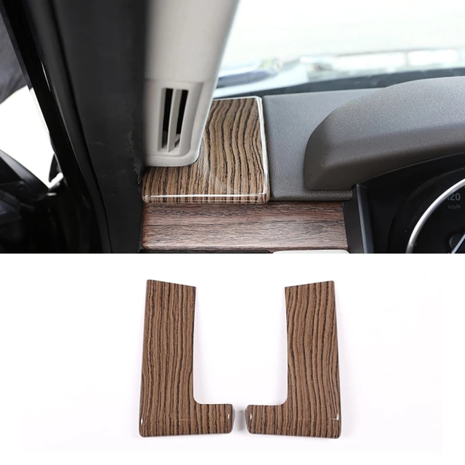 para Land Rover Discovery 5 L462 LR5 2017-2019 para Range Rover Sport 2018-2019, Color de Fibra de Carbono ABS Plástico Car Styling Tablero de Instrumentos Decoración de la Cubierta Trim