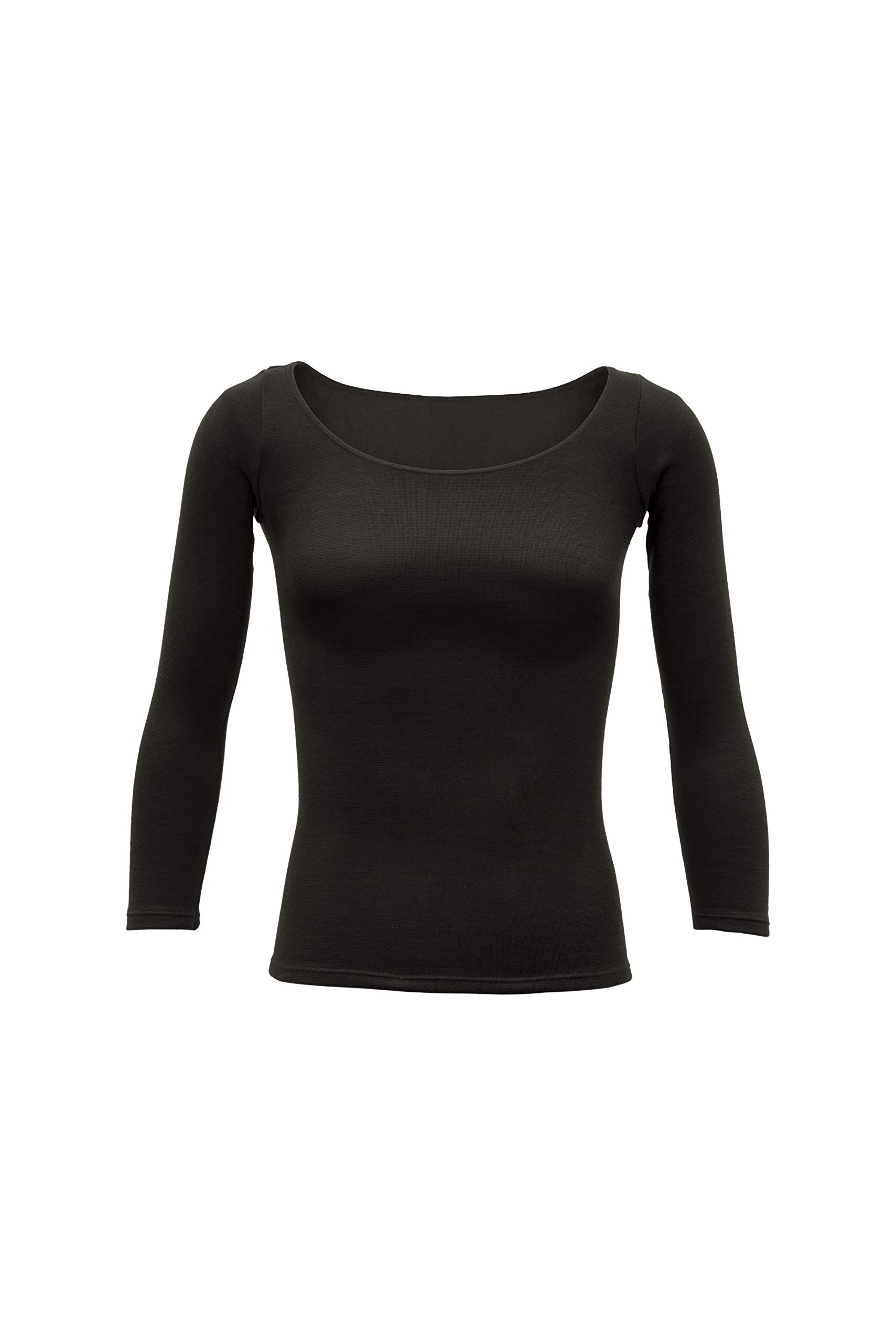 Amazon.co.jp: ThermOne (サーモワン) 暖撃 ラウンドネック レディース