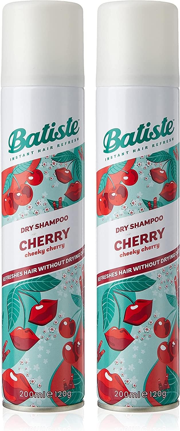 Cherry Scent Dry Shampoo, 200 ml, Pack of 2