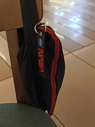Nasa Go For Launch Double Sided Biker Keychain backpack Zipper Accessory 2 Li Pack