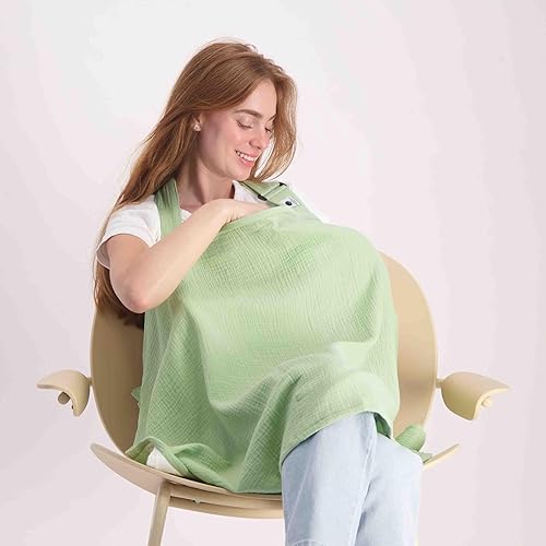 Miniatura 9 de Funda de lactancia  Funda de lactancia transpirable para lactancia, cubierta de lactancia de 360 para lactancia materna, fundas de lactancia de