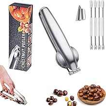 Nutcracker Chestnut Clip Nut Cracker Sheller Walnut Pliers Metal Nut Opener Plier Multifunctional Chestnut Opener Nut Walnut Chestnut Cracker Cutter