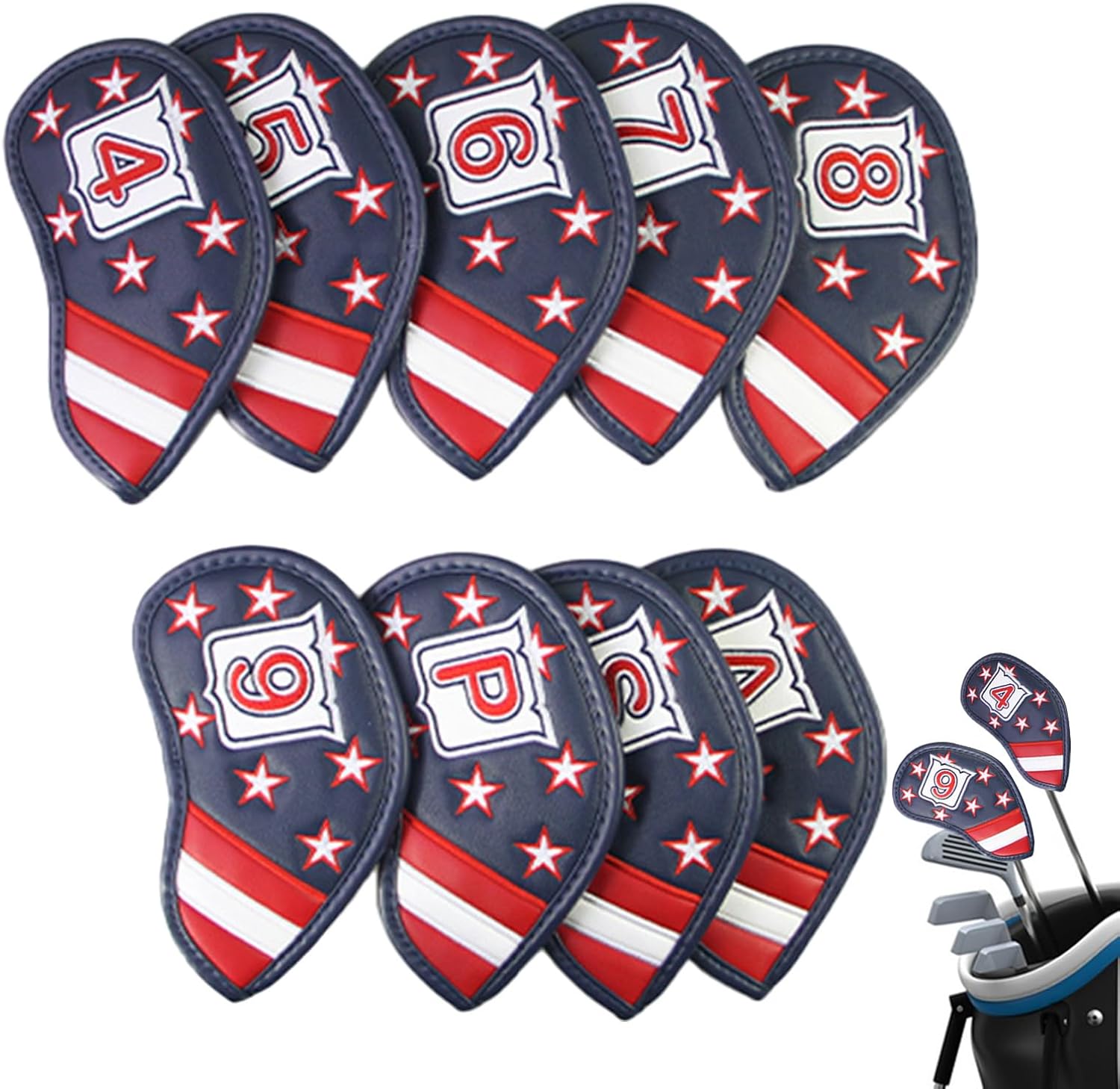 ゴルフ ヘッドカバー - ゴルファー パター アクセサリー - ドライバーヘッドカバー - プレーヤー プロフェッショナル コレクタ