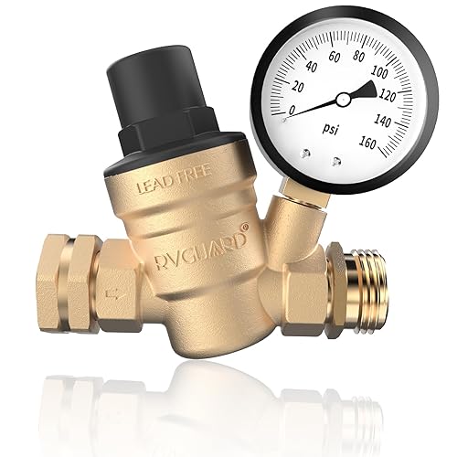 RVGUARD RV Water Pressure Regulator Valve