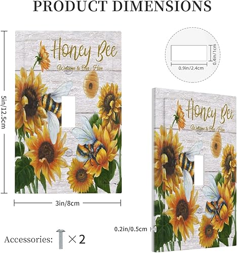 Miniatura 296 de Vista de ventana, isla tropical, playa, palmeras, cielo soleado, cubierta de interruptor de luz de palanca individual, placa decorativa de pared