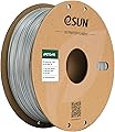 eSUN High Speed Upgraded PETG Filament 1.75mm, High Toughness 3D Printer Filament Speedy PETG for Fast Printing, 1KG Spool (2.2 LBS) 3D Printing Filament for 3D Printers, Solid Silver