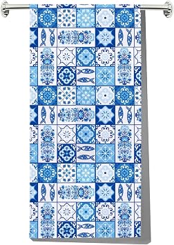G2TUP Portugal Kitchen Towel Portugal Blue Tile Towel Portugal Lover Gifts Portugal Housewarming Gift BlueWhite