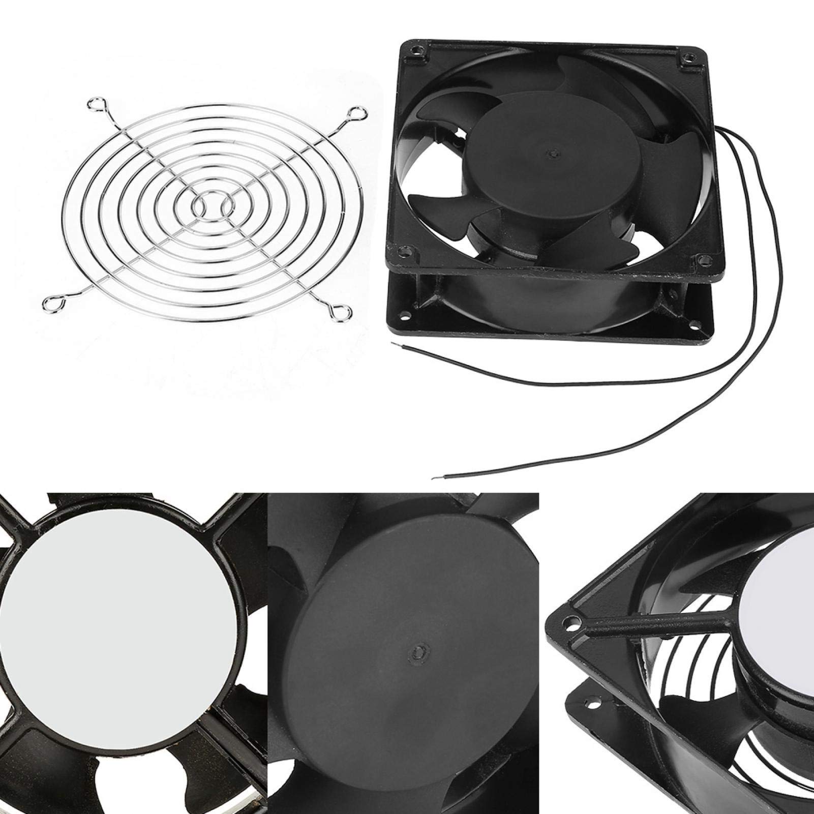 Ventola Di Raffreddamento Per Incubatrici Uova – 220-240V AC – 12x12x4 Cm – Plastica Resistente – Accessorio Ricambio