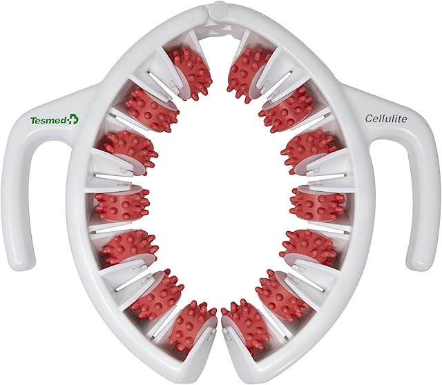 TESMED Cellulite: Clinically Proven Efficacy, Made in Italy, Anti-Cellulite Massager with Converged and Divergent Roller Technology: Squeeze, Tighten and Smooth. Patent Registered