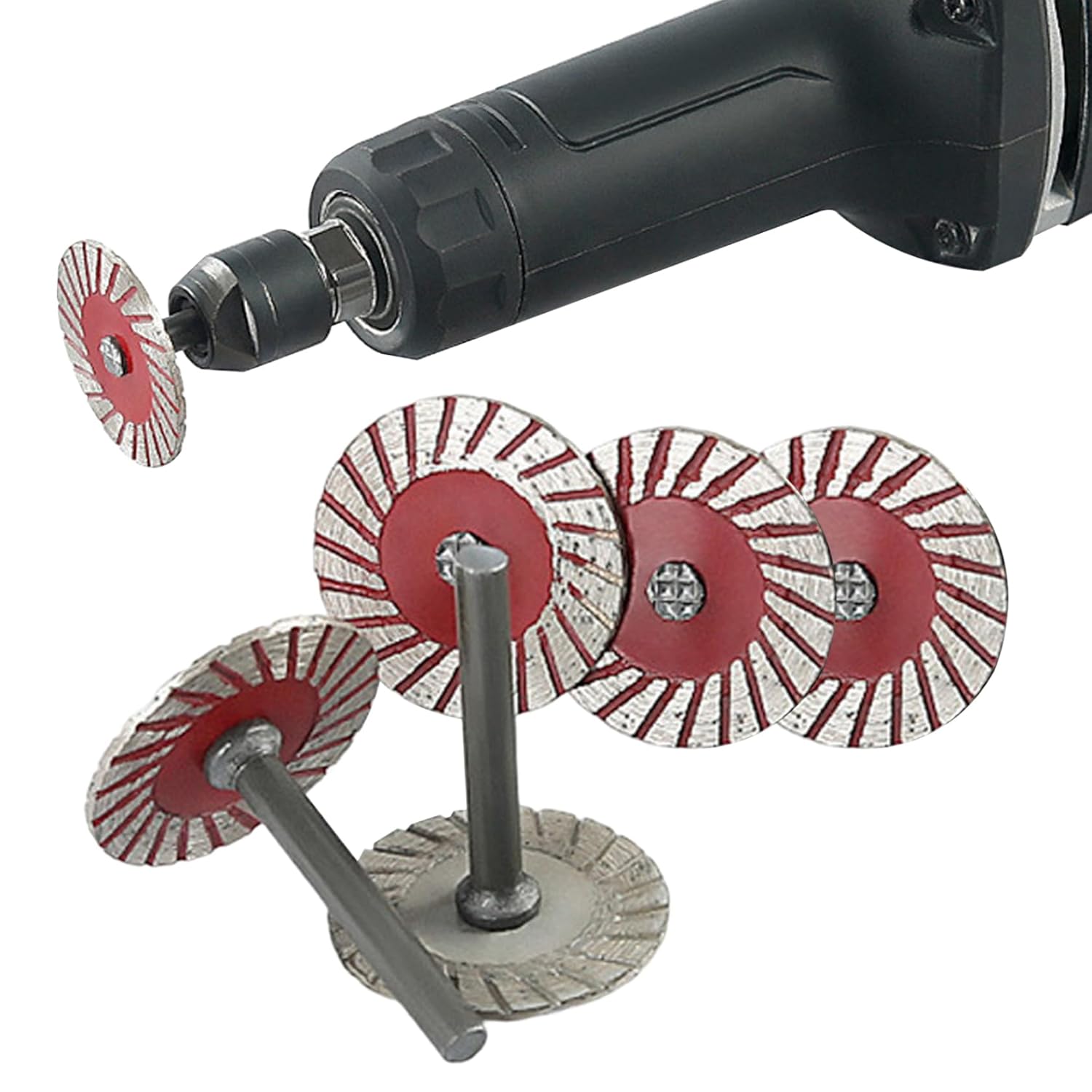 5PCS Stone Carving Blades 40mm Mini Engraving Saw Blades Metal Cutting Wheel Diamond Saw Blades for Granite Marble Concrete Stone Tile